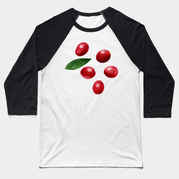 Cranberries Baseball T-Shirt by melissamiddle